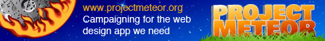 Project Meteor support banner